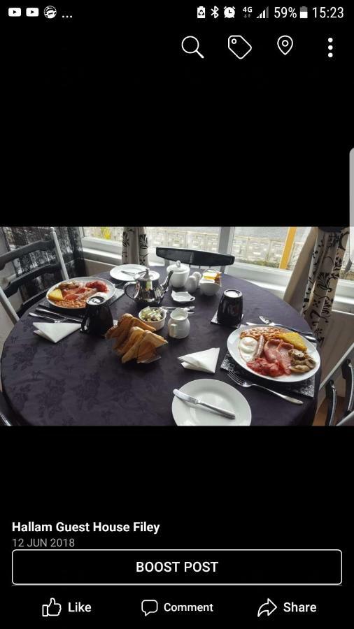 Hallam Guest House Scarborough Zewnętrze zdjęcie